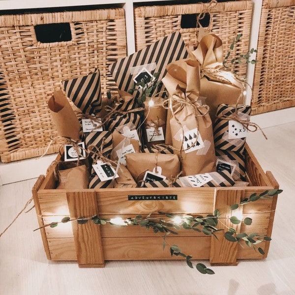 Homemade Advent Calendar Etsy