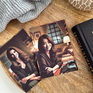 Character cards | The Stolen Manuscript | Book Merch | Bookish print