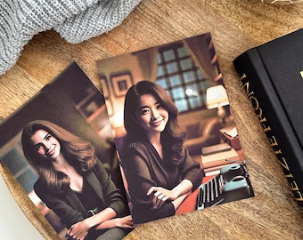 Character cards | The Stolen Manuscript | Book Merch | Bookish print