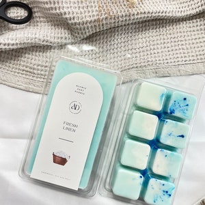 Wax Melts Fresh Linen | 100g soy wax | vegan | scented wax for fragrance lamp