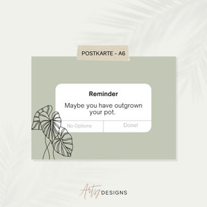 Cartão postal A6 planta amor, provérbios, amor próprio, amor próprio, citações, provérbios inspiradores, cartão postal amor