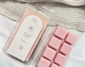 Cotton Candy Wax Melts | 100g Soy Wax | Vegan | Scented Wax for Oil Burners
