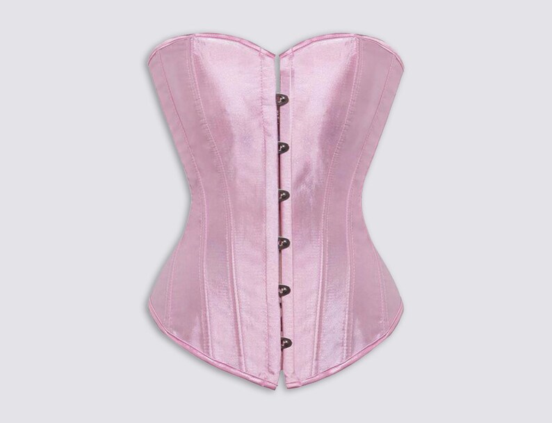 Pink Corset Plus Size Corset Slimming Corset Waist Corset Etsy
