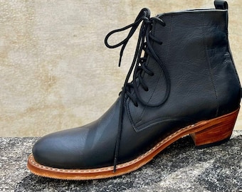 Lace Up Boots, Boots, Leather Boots, Womens Boots, Combat Boots Women, Handmade Leather Boots