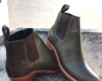 Leather Ankle Boots, Ankle Boots, Leather Boots, Boots, Boho Boots, women boots, Casual Boots