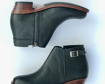 Ankle Boots, Leather Ankle Boots, Leather Boots, Boho Boots, Womens Boots