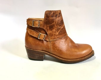 Ankle Boots, Leather Ankle Boots, Leather Boots, Boho Boots, Womens Boots