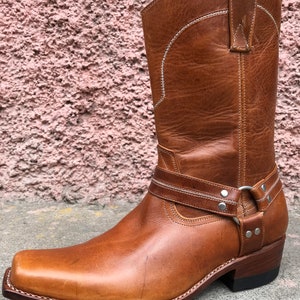 Cowboy Boots, Men Boots 100% Leather, Handmade Boots, Vintage Look High Quality, Square Toe, Boots for Men, Men Cowboy Boots
