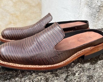 Fabi´s Mules, Herren Leder Pantoletten, Herren Pantoletten, Leder Pantoletten, Hausschuhe, Leder Slides, Leder Schuhe, Loafers, Slip Ons, Mokassins