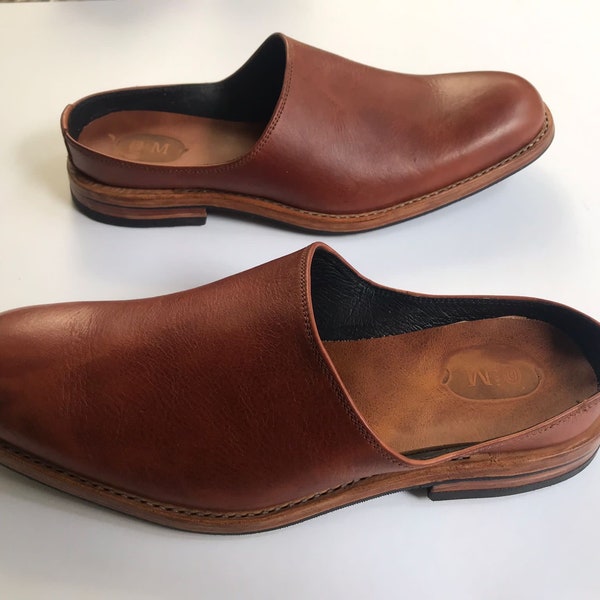 mens slip on mules