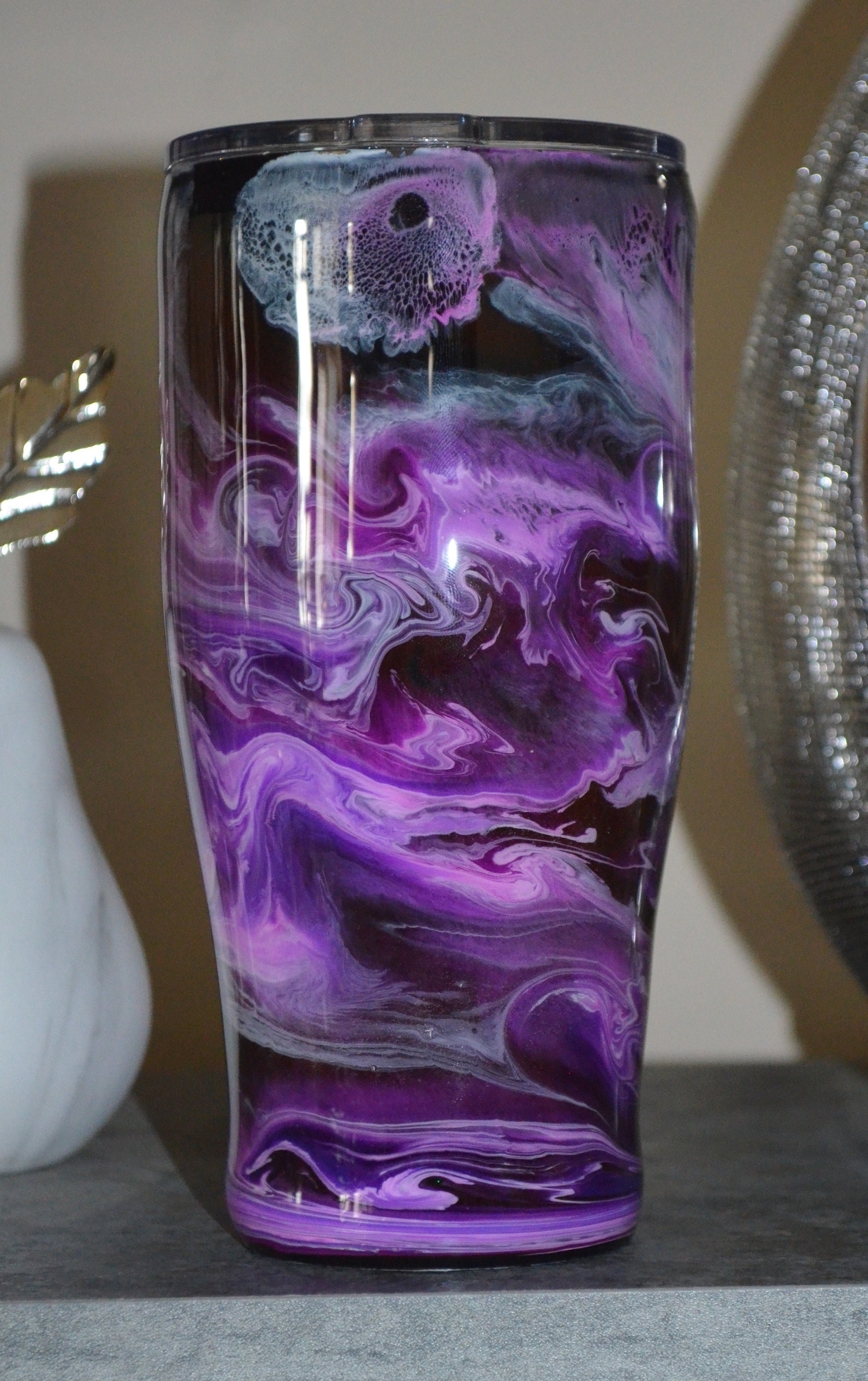 Halloween Inspired Alcohol Ink Tumblers – Vickie's Creation