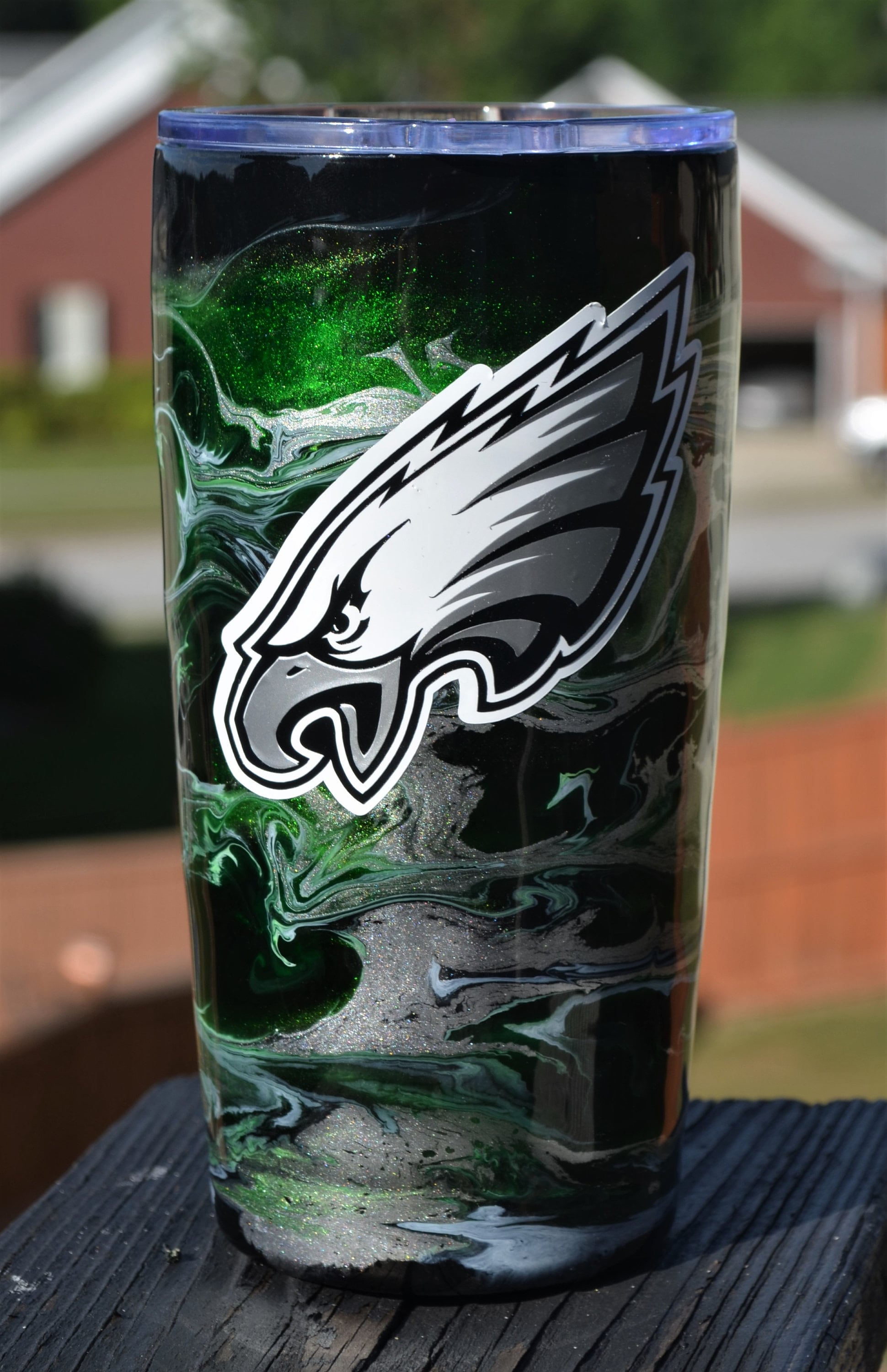 NFL Philadelphia Eagles Personalized Stainless Insulated Can Holder