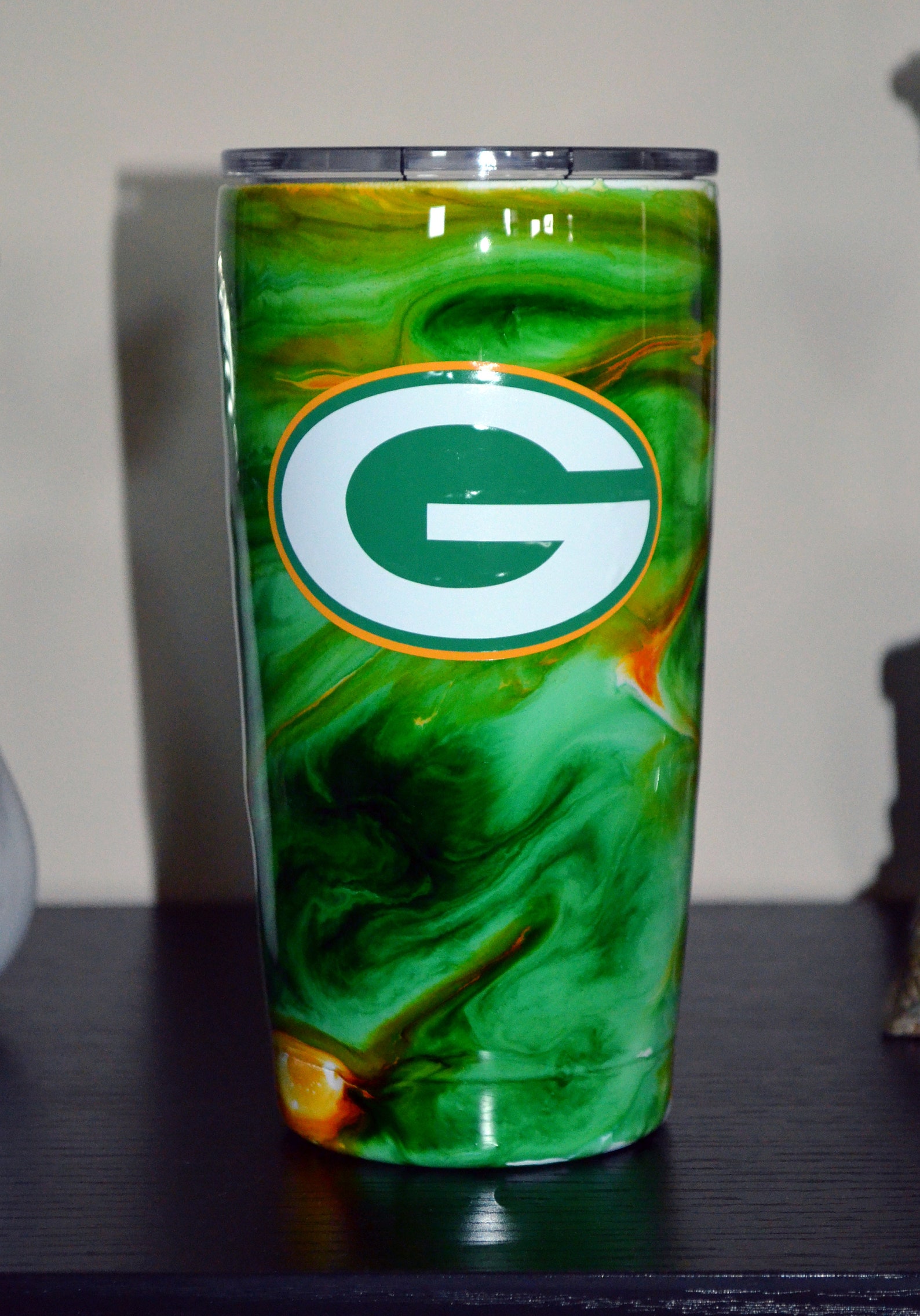Green Bay Packers Tumbler 20oz Etsy