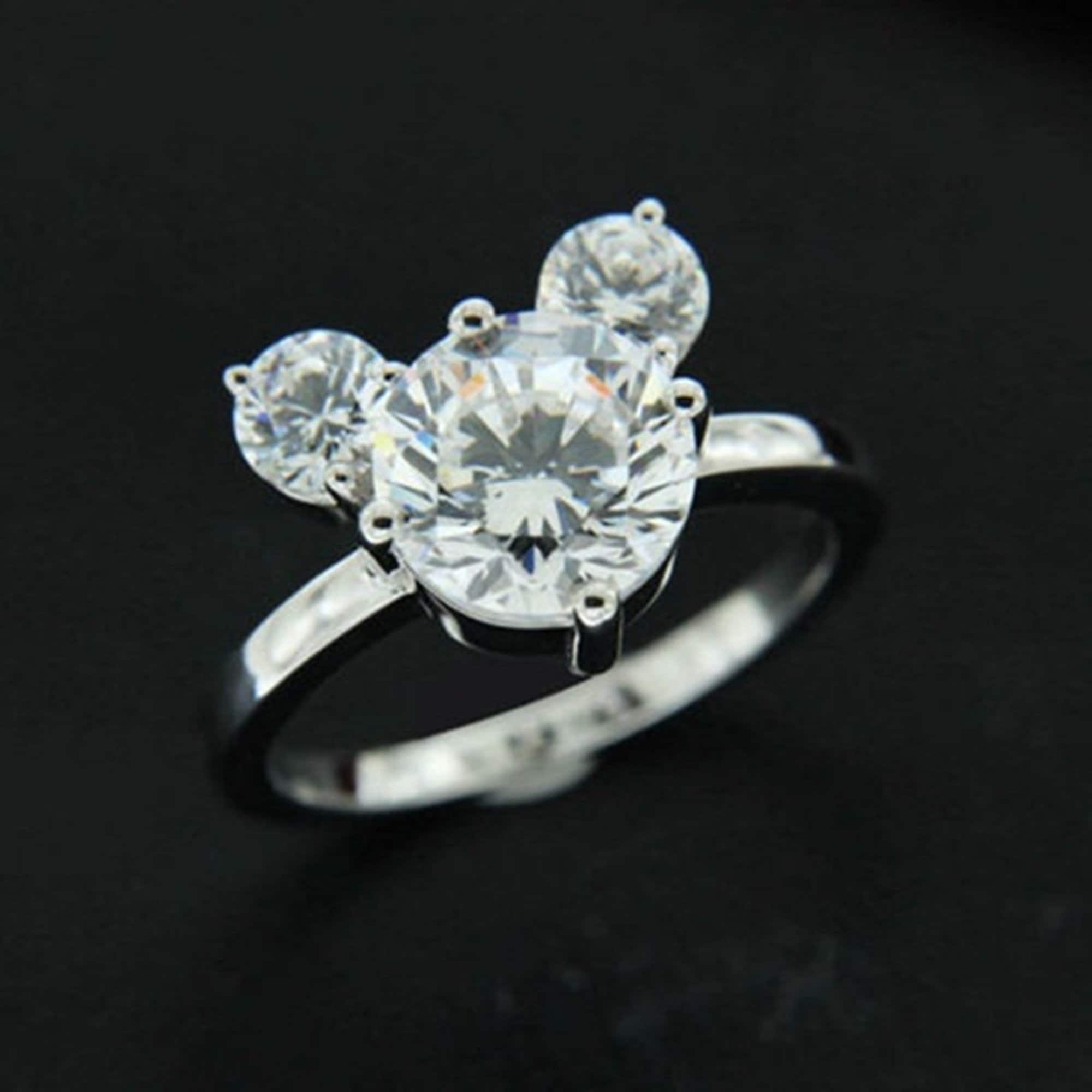Mickey Mouse Engagement Ring