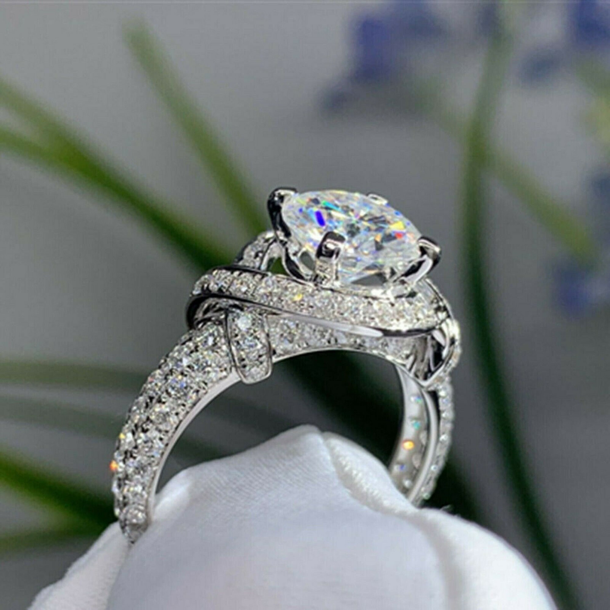 Pre Engagement Bride Diamond Ring Wedding Diamond Ring Etsy