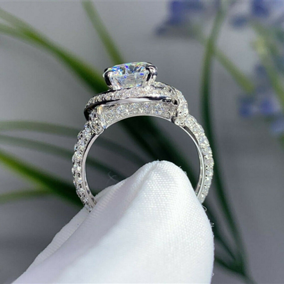 Pre Engagement Bride Diamond Ring Wedding Diamond Ring Etsy
