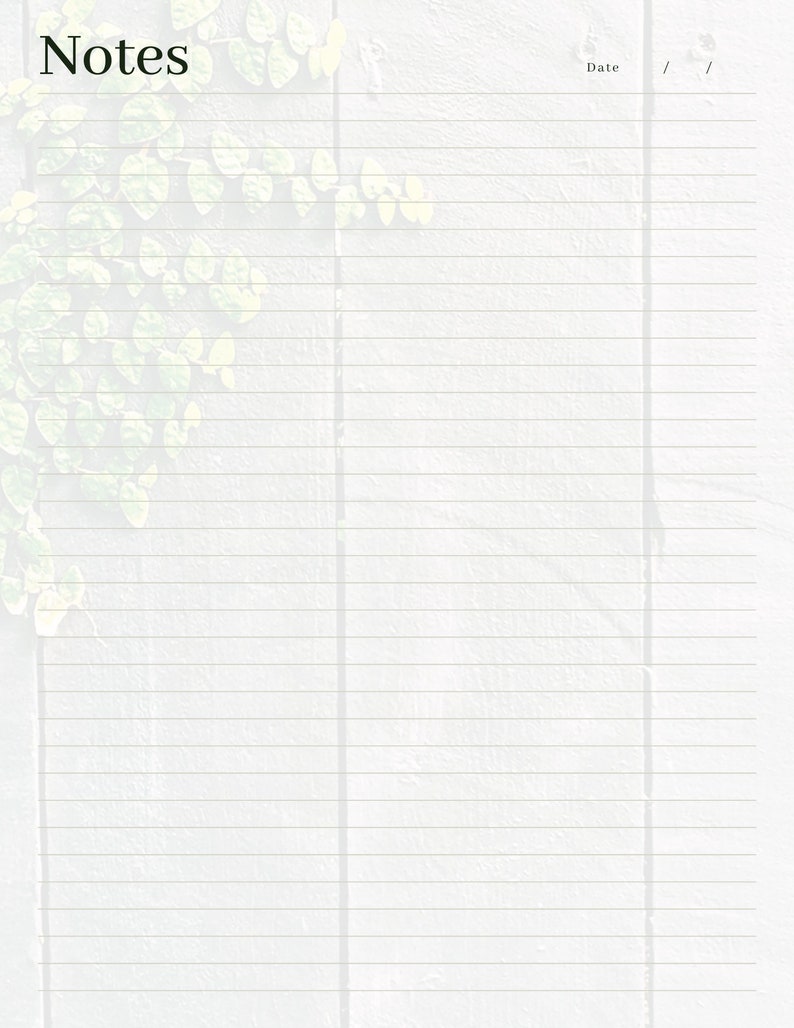 Printable yearly planner pdf calendar color calendar full etsy