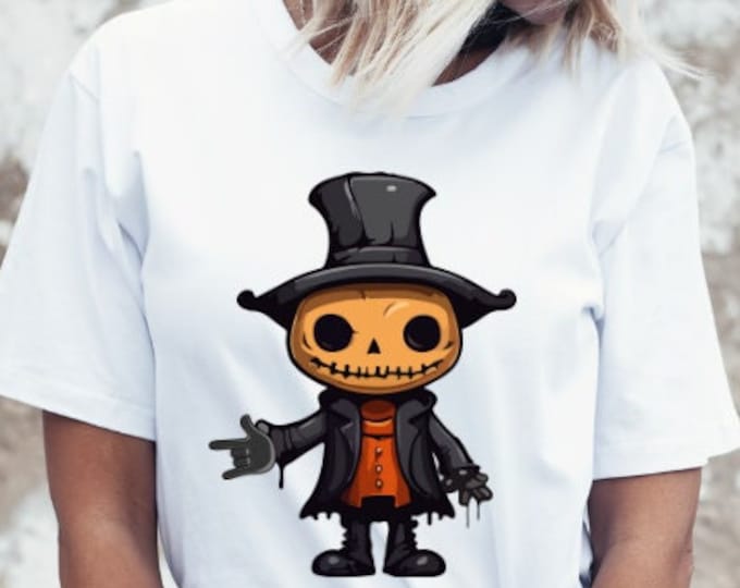 Jack O Lantern Scare Crow, Signing I Love You,American Sign Language,Fall, Instant Download, PNG Sublimation File