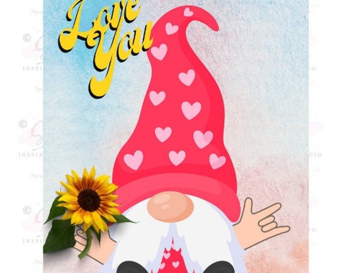ASL, I Love You, Gnome PNG