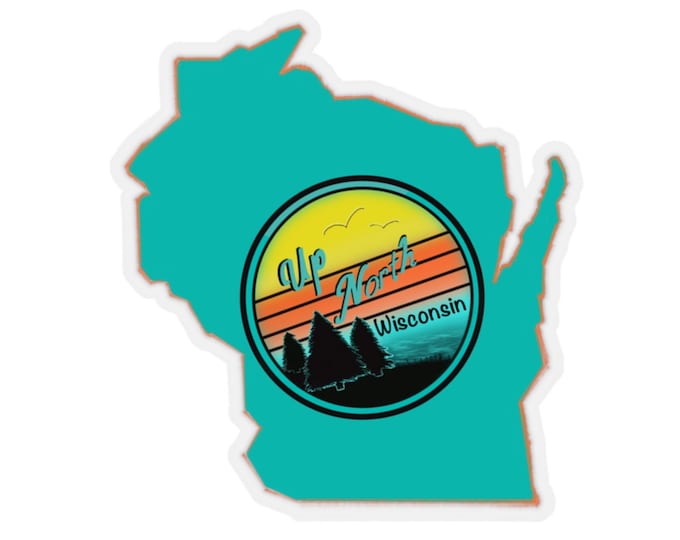 Up North WI sticker