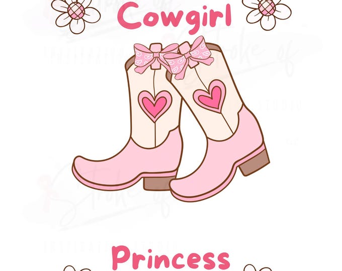 Cowgirl Princess, PNG