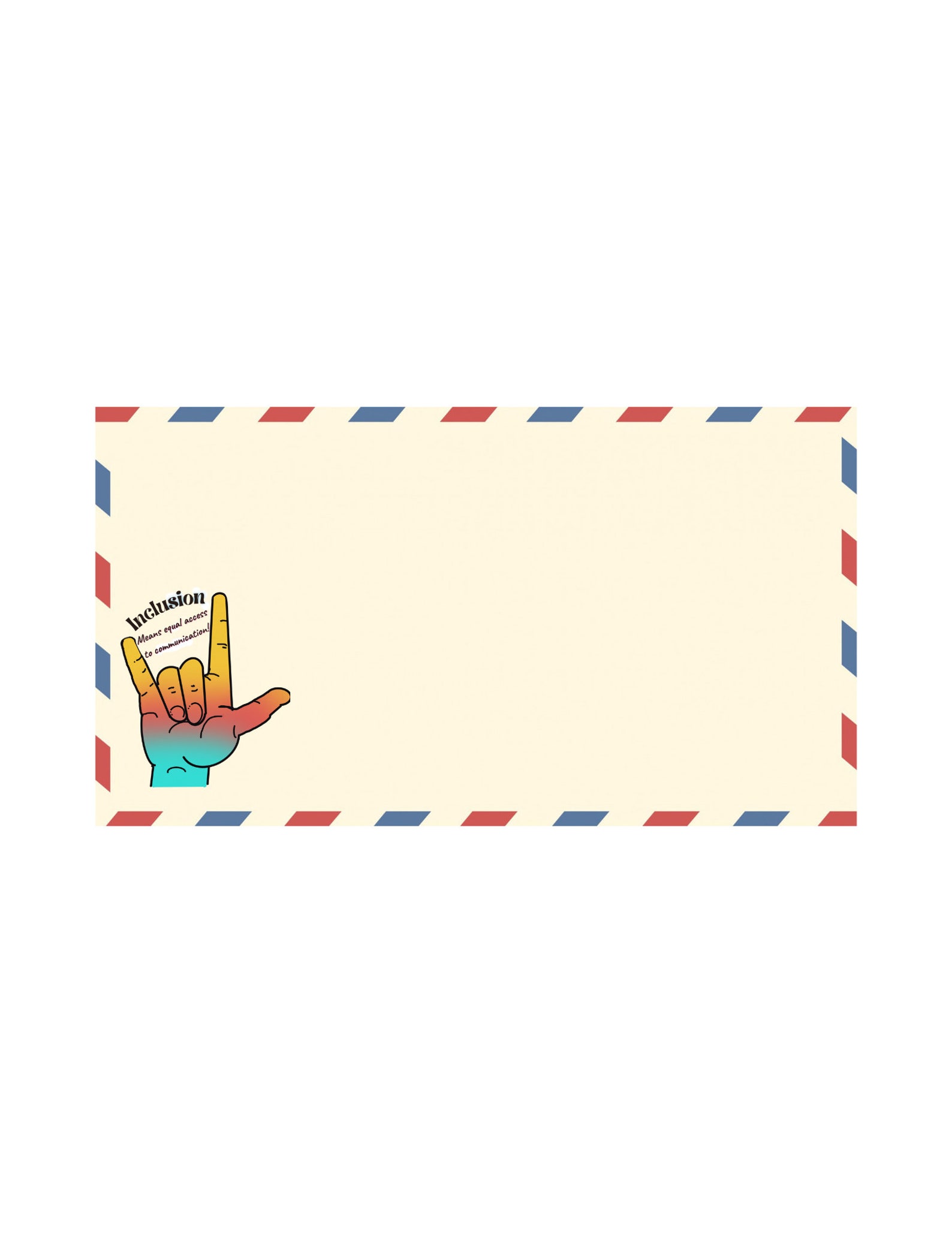 ASL, Stickers, Inclusion Means Equal Access to Communication - Etsy