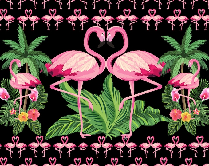 Flamingo, Tropical Love, Instant Download, Sublimation, PNG