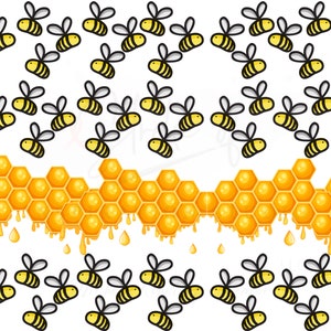 Bee Paper, Sweet Bee&#39;s,2 PNG, Sublimation, 8.5x11 and 11x8.5