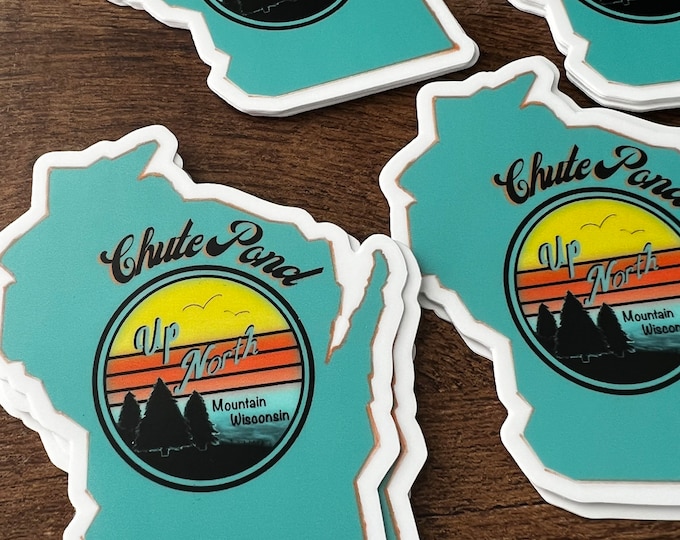 Chute Pond Stickers