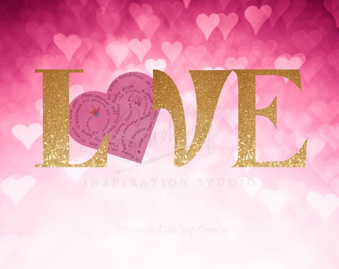 Love, PNG, ASL, Love in many Languages