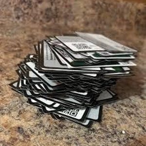 BULK von 10 CODE KARTEN