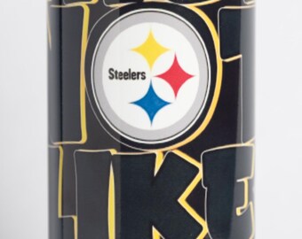 Steelers "They Not Us" Tumbler