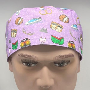 Boob Euphemisms Surgical Skull Cap with Velcro Closure
