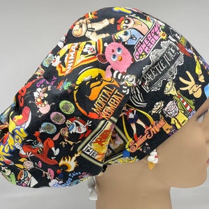 Totally 90’s European Surgical Scrub Cap with adjustable toggle