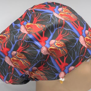 Anatomical Hearts European Surgical Scrub Cap with adjustable toggle
