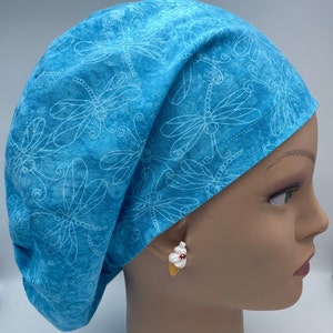 Blue Dragonfly European Surgical Cap with adjustable toggle