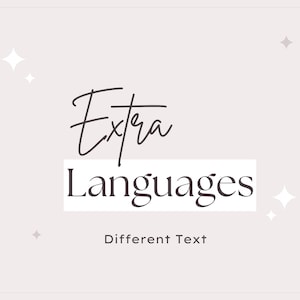 Langue supplémentaire | Veuillez lire les descriptions