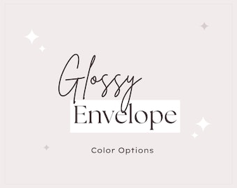 Glossy Envelope Price Difference