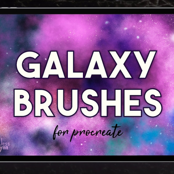 Procreate Galaxy Brushes, Procreate Brush Set, Galaxy Brush, Nebula Brush, Space Brushes, Cloud Brush, Planet Brush, Digital Space Art