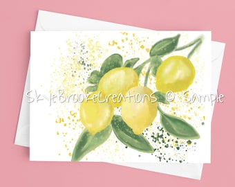 l’art du citron - branche de citron - estampes d’été - ferme - maison du sud - fête - art jaune - agrumes - décoration murale - signes de la maison - art imprimable