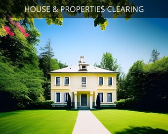 House and properties negative energy clearing