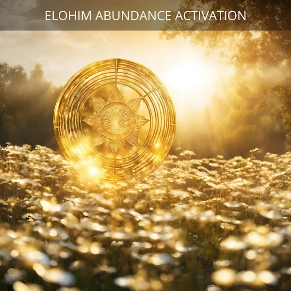 Elohim Abundance Activation