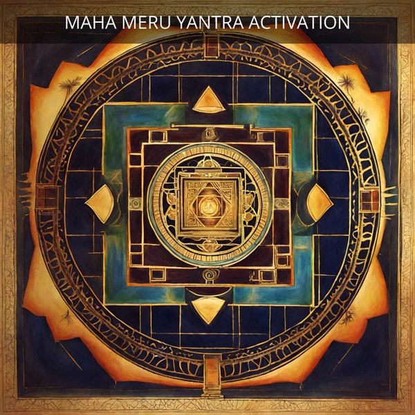 Activation du Maha Meru Yantra