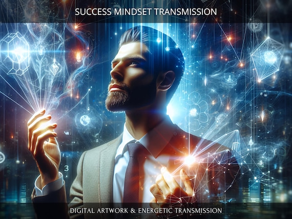 Success Mindset: Charged Digital Artwork + Personal Report & Energetic Transmission