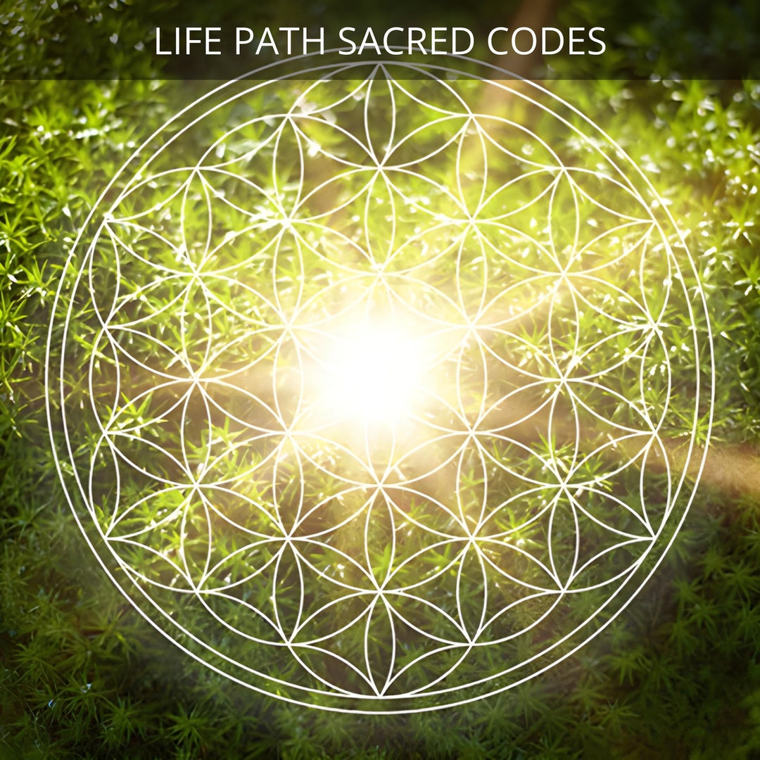 Life Path Sacred Codes and Geometries - Etsy