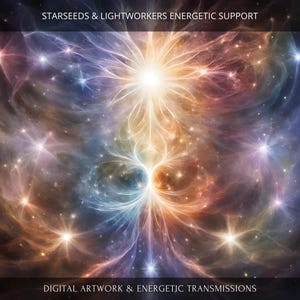 Starseeds and Lightworkers Energetic Support Package: Charged Digital Artwork + Personal Report & Energetic Transmissions