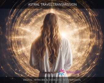 Astral Travel: Charged Digital Artwork + Personal Report & Energetic Transmission