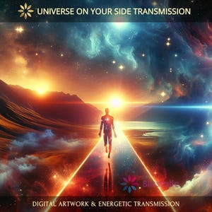 Universo de tu Lado Obra Digital Cargada + Transmisión Energética con un Informe Personal