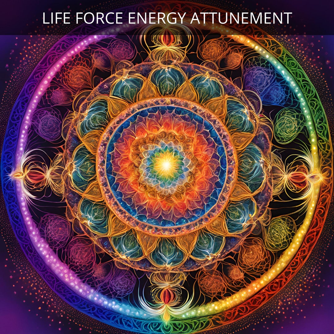 Life Force Energy Chi Qi Prana Attunement Charged Digital Artwork Etsy