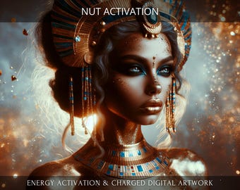 Nut Charged Digital Artwork + Energetic Transmission with a Personal Report